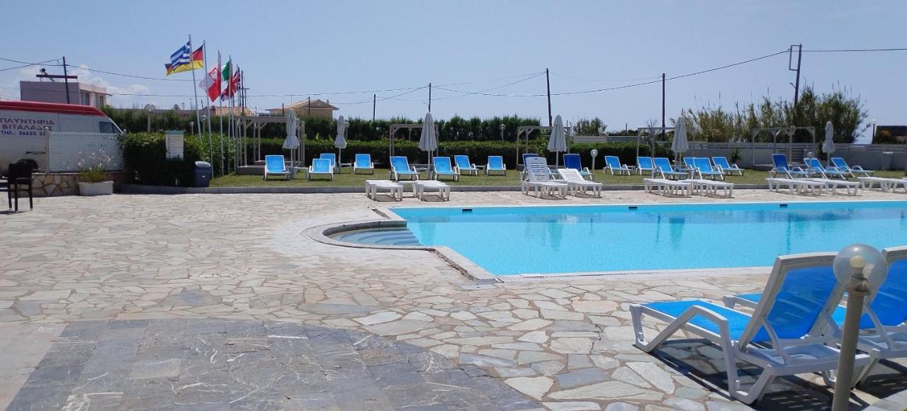 Eleni Apartments Sant George Beach Агиос-Георгиос Экстерьер фото
